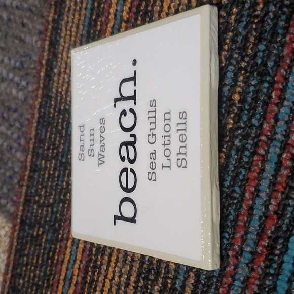 VPV Photography Beach Design Coaster Made in New England - Picture 2 of 4